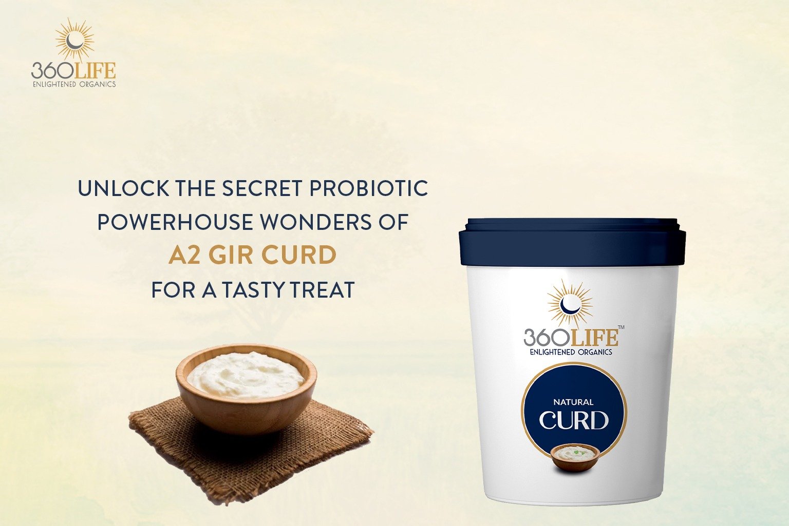 Unlock the Secret probiotic powerhouse Wonders of A2 Gir Curd for a Tasty Treat