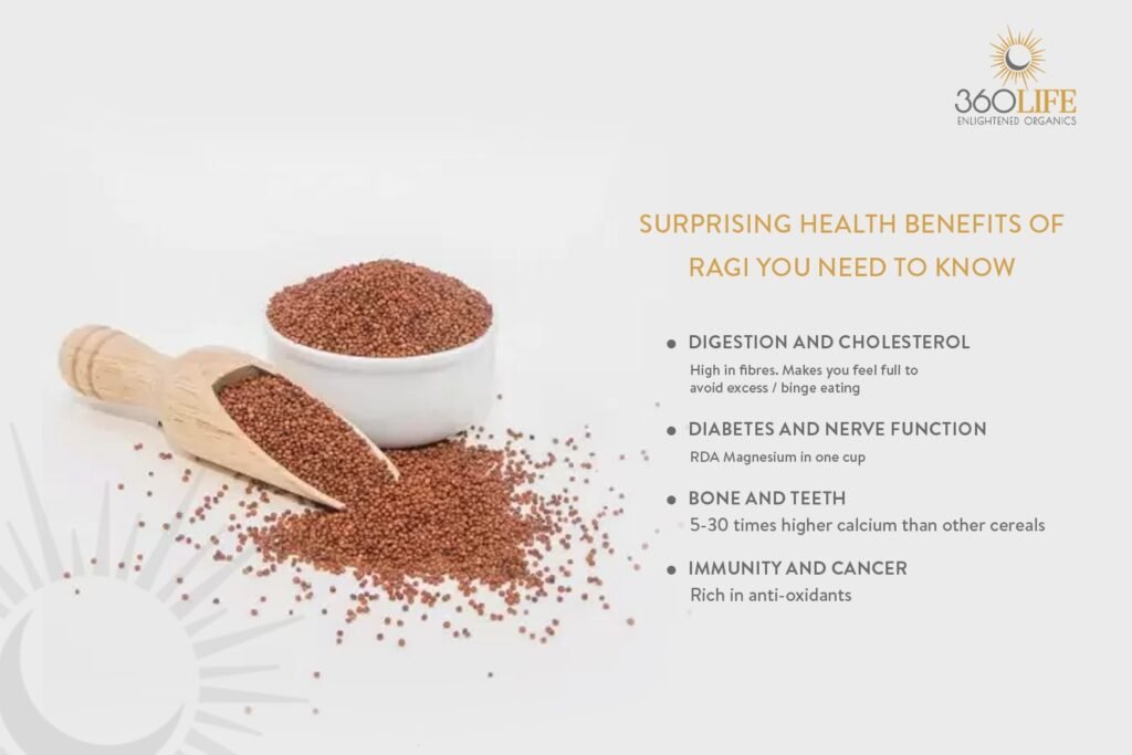 Surprising Health Benefits of Ragi You Need to Know – 360 Life Organic